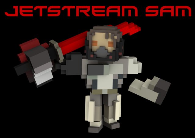 Jetstream Sam  Metal Gear Rising: Revengeance Minecraft Skin