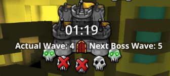 Boss Rush Wave Indicator - Skymods