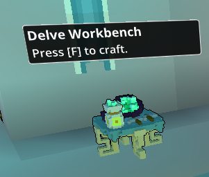 Delve workbench trove как сделать